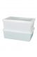 Fish Tubs/Food Storage Bins 25lb 11.5" x 15.5" x 5", Pack of 20- Deep Container Bases Only